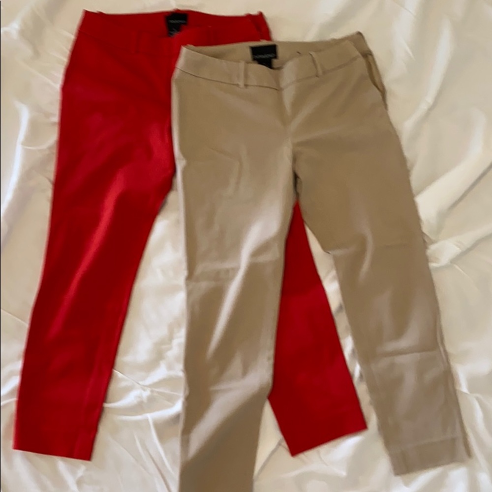 Cynthia Rowell cigarette pants